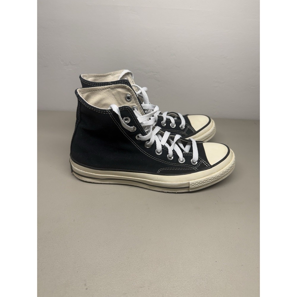 Converse Chuck 70 Men's Sz 7 Womens Sz 9 Vintage Canvas High Top Black 162050C
